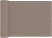 vidaXL Balkon privacy scherm 150 x 600 cm stof met PU-coating Taupe