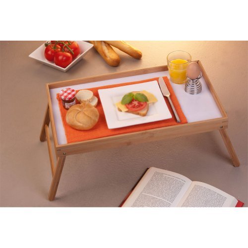 K2M Bamboe beddienblad, bedtafel, houten dienblad