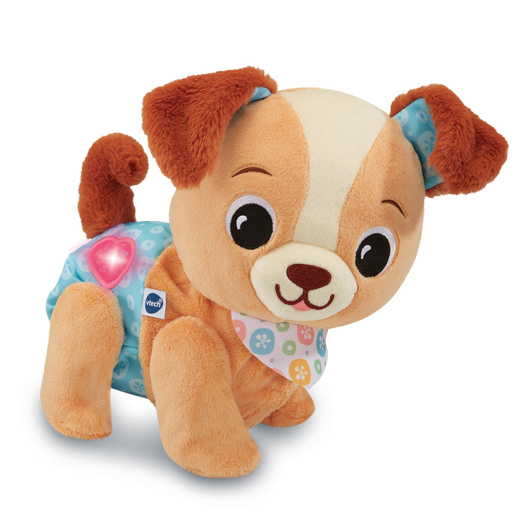 VTech Baby TOUTOU, 1, 2, 3 SUIS-MOI, Stof/Weefsel, Meerkleurig