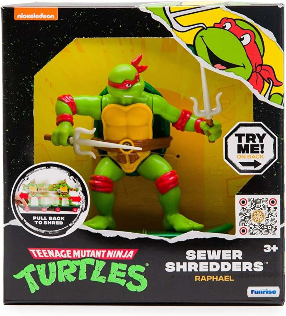 Funrise teenage mutant ninja turtles sewer shredders - raphael