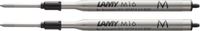 LAMY M16 2x Zwarte Ballpoint Pen Vullingen, Medium Schrijfbreedte