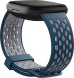 Fitbit Versa 3/Sense - Sport Band - Sapphire/Fog Grey - Large