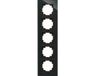 Kopp HK07 afdekraam glas 5-voudig zwart