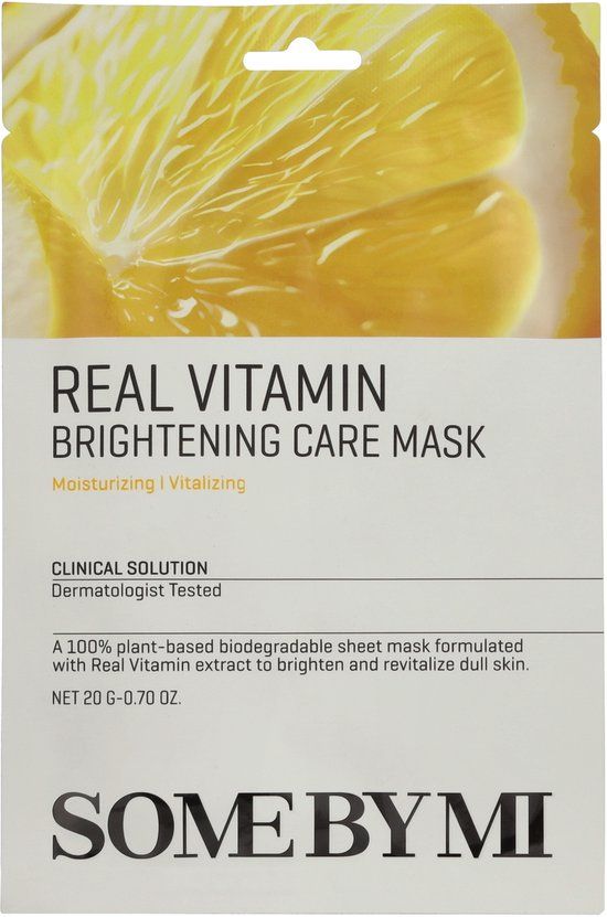 Some By Mi Real Vitamin Brightening Care Mask 20 g