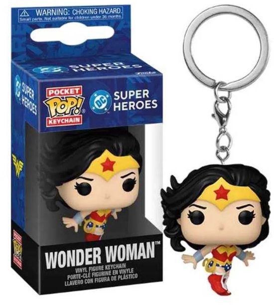 Funko POP Keychain: DCNC - Wonder Woman Display (12)