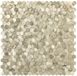 BES LED Zelfklevende Mozaïek Tegel - Afimera Mini Hexagon - Geborsteld Goud - 308x298x4mm