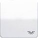 Jung CD590LWW Wipschakelaar licht Afdekking 1-voudig Alpine-wit 1 stuk(s)