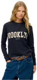 Superdry Athletic Essential Graphic Longsleeve Top Dames Lange mouwen shirts