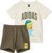 adidas The Simpsons T-shirt Set Enfants - Blanc