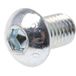 Rs Pro - Vis à tête cylindrique M10 X 16mm, Acier (Pack de 50)