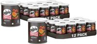 Pringles Chips Hot & Spicy - 2 x 12 x 40 gr - Voordeelverpakking