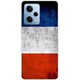 1001 coques Xiaomi Bedrukt siliconen hoesje compatibel met Xiaomi Redmi Note 12 Pro 5G, Xiaomi Poco X5 Pro Drapeau france