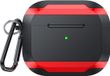 By Qubix Qubix AirPods 3 hoesje - TPU - Anti fall series - Zwart / Rood