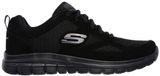 Skechers Heren Sneakers Zwart Maat 43 - Lente/Zomer 2024