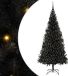 vidaXL Kerstboom Zwart 210 cm PVC