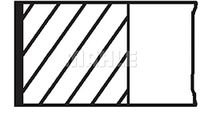 MAHLE Kolbenringsatz 01163N0