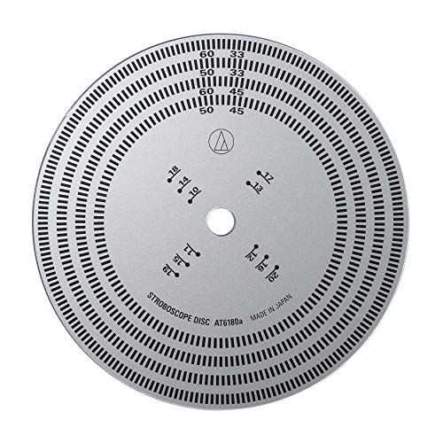 Audio-Technica AT6180a Turntable Rotation Speed Stroboscope (Silver)