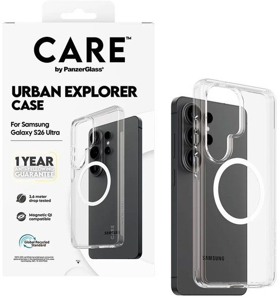 CARE by PanzerGlass Urban Explorer Case - Transparant