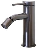 ESSEBAGNO Lollipop-Mélangeur de lavabo, bidet, gris anthracite, salle de bain