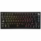 Corsair K65 Plus Draadloos toetsenbord, 75% RGB, hot-swap, mechanisch gamingtoetsenbord, MLX Fusion voorgesmeerde touch-switches, PBT-keycaps, QWERTY ES, zwart