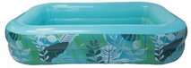 Swim Essentials Opblaasbaar zwembad Tropical - Groen - PVC - 2022