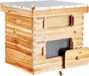 Bee Hive Beginpakket pour ruches avec 20 cadres, cèdre, cire d'abeille, Langstroth, cadres acryliques