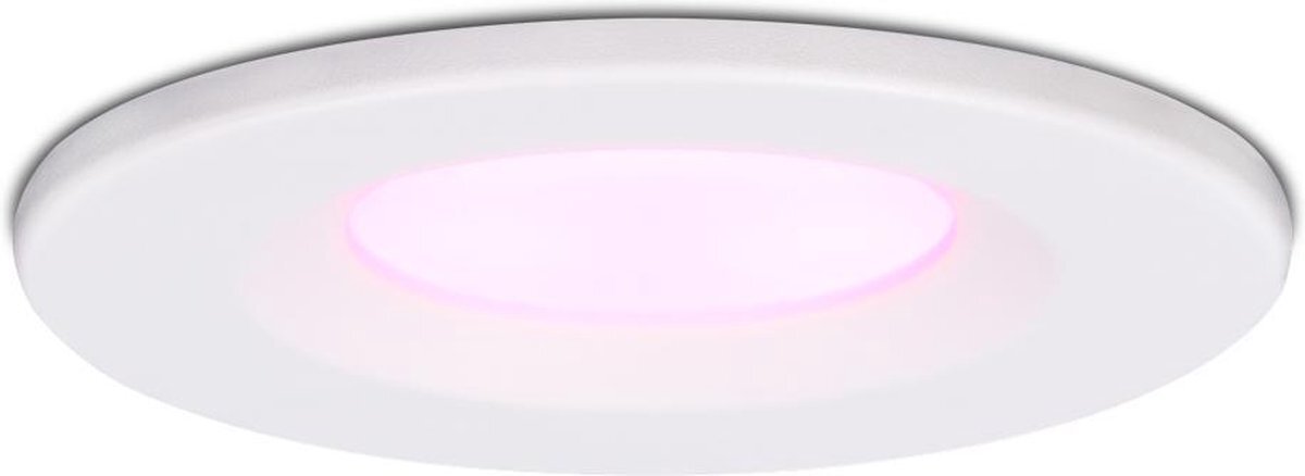 Homeylux Homeylux® Smart Wifi LED inbouwspots 6 stuks dimbaar RGBWW Wit Venezia 6 Watt IP65 - Bedienbaar via Homeylux® App - Google Home en Amazon Alexa