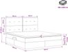 vidaXL Bed met Matras en Hoofdeinde Roze 180 x 200 cm Fluweel