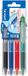PILOT FRIXION BALL CLICKER 05 Set2Go Rollerball Pen, 4-Piece Set in Case, Black, Blue, Red, Green