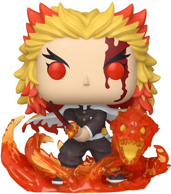 Funko Demon Slayer Kyojuro Rengoku (POP! Premium) vinylfiguur 1856 Unisex Funko Pop! - Neutraal - Standard