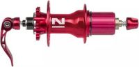 Novatec Superlight MTB schijfremnaaf 4:1 rood geanodiseerd