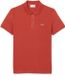 Lacoste Polo ajusté Rouge brun Homme XL