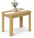 VCM – Table À Manger Extensible 75x80x50 Cm – Conception En Bois Facile À Entretenir – Idéale Pour Petits Espaces – Pour 2 À 4 Personnes