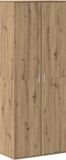 vidaXL Highboard Bewerkt Hout Artisan Eiken 70 x 33.5 x 180 cm