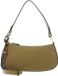 Coccinelle Leren schoudertas avondtas Merveille Mini Bag Seagrass kaki