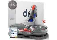 Dripl Dweilopzetstuk voor Dyson V7/V8/V10/V11/V15/Gen5 stofzuiger, elektrische vloerwisser met afneembaar waterreservoir en 6 wasbare dweil + 1 vulreservoir