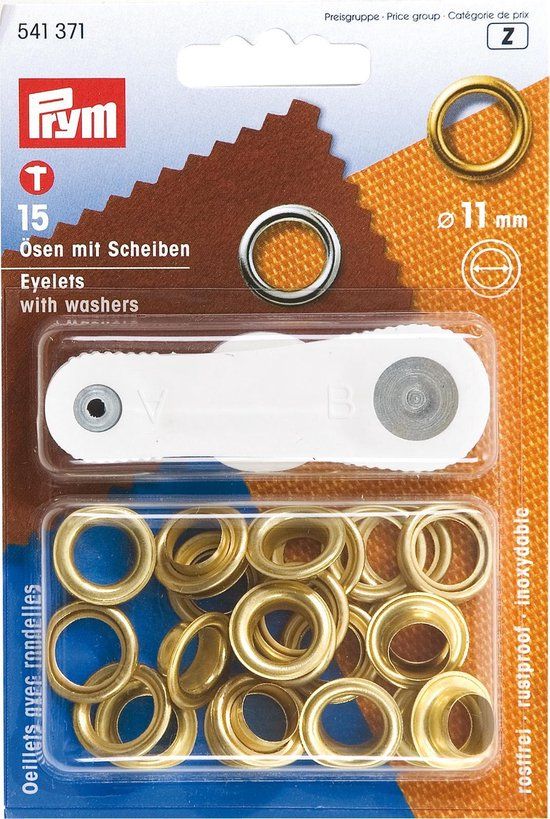 Prym Zeilringen - Messing - Ø 11 mm - 15 Stuks