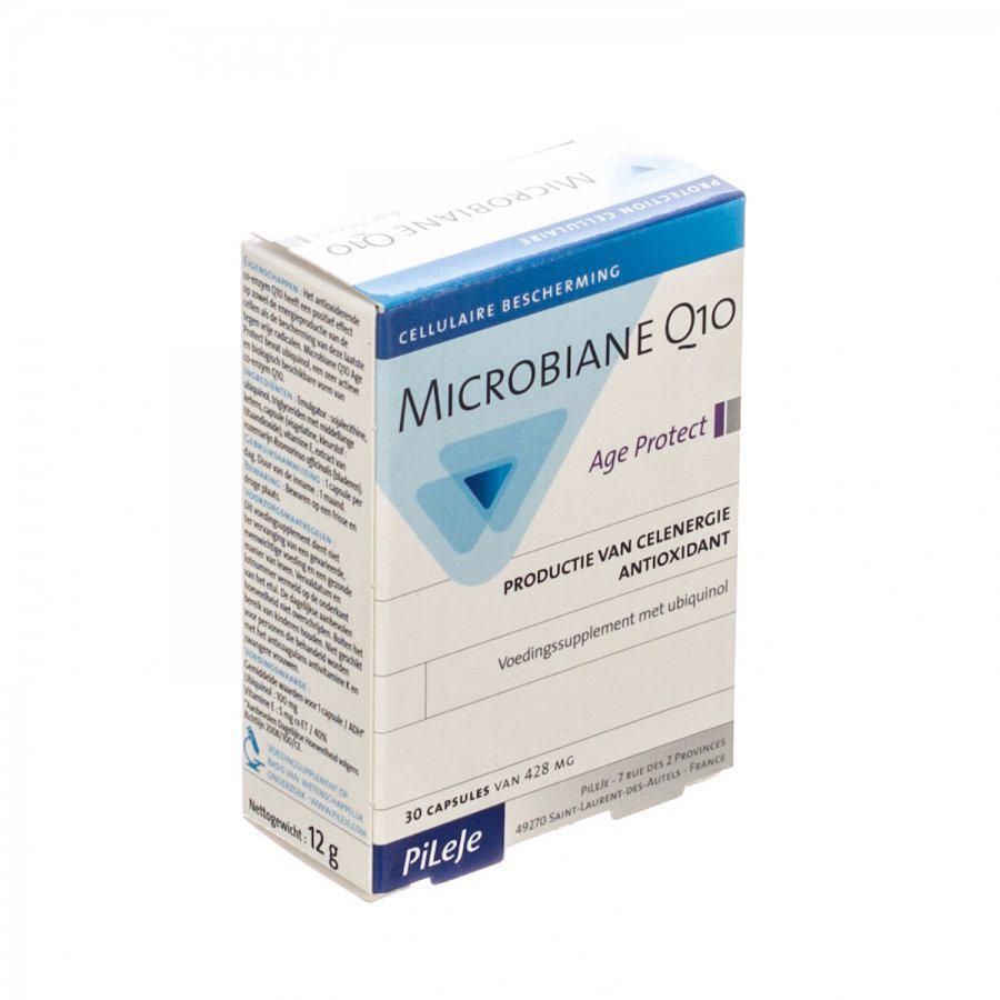 PiLeJe Microbiane Q 10 Age protect Capsules 30 stuks