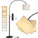 Lampe sur pied avec fonction de gradation et télécommande, LED E27, 3000K-6000K, 180 cm