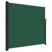 Écran de jardin extensible 180x600 cm vert foncé