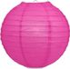 Merkloos Luxe bol lampion fuchsia 35 cm