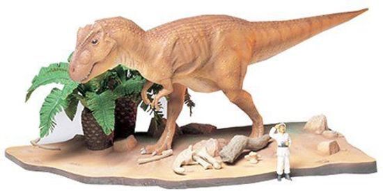 tamiya 60102 modelbouwkit Tyrannosaurus Diorama set