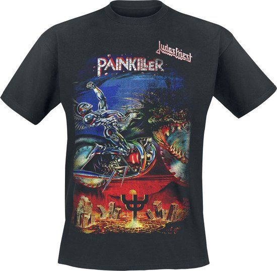 Judas Priest Painkiller Heren T-shirt - Zwart - M