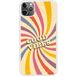 Apple iPhone 11 Good vibes Verstevigd hoesje met sublimatie bedrukking