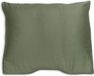 Silvana Support Satin Shoulder Contour kussensloop voor medium-stevig kussen - Groen - 60x60/70