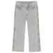 Daily 7 meisjes denim wide fit jeans grijs embossing GOTS 104