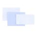 Cambrass Literie 1000 x 1650 cm Coton Bleu 3 Pièces