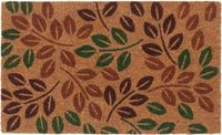 vidaXL Deurmat 45x75 cm Kokosvezel Naturel