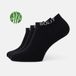 SOLIT socks Bamboe Enkelsokken die niet afzakken - Maat 39-42 - Zwart - 3 paar