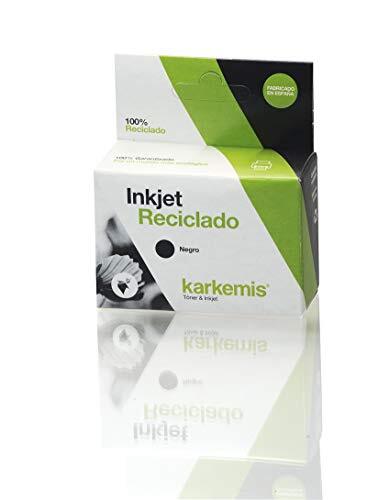 Karkemis gerecyclede HP Ink-Jet inktcartridge. Blanco Y Gris